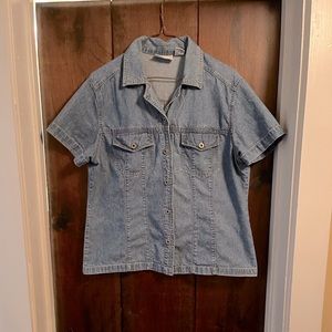 Vintage Bill Blass jean shirt.
